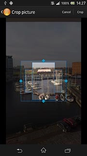 Drag the frame to the required position to select the required detail.