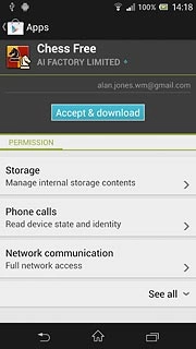 Press Accept & download.