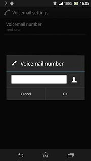 Key in +61414121121 and press OK.
