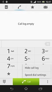 Press Speed dial settings.