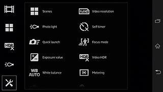 Press Video resolution.