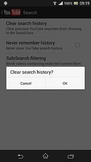Press OK to confirm.