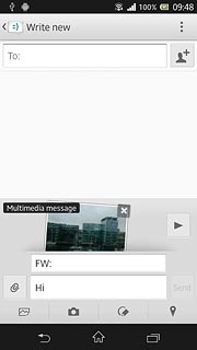 Press the add recipient icon.