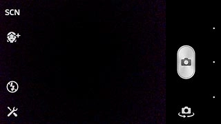 Press the camera mode icon.