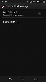 Press the home icon to return to standby mode.