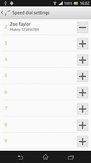 Press the home icon to return to standby mode.