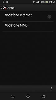 Press the home icon to return to standby mode.
