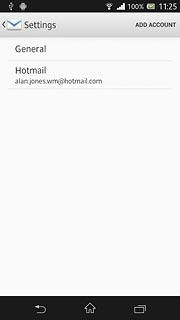 Press the home icon to return to standby mode.