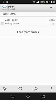 Press the home icon to return to standby mode.