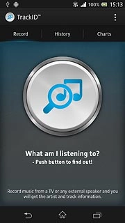Press the home icon to return to standby mode.