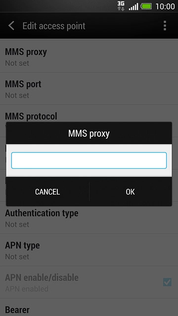 Key in 10.202.002.060 and press OK.