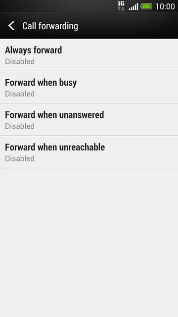 Forward when unanswered