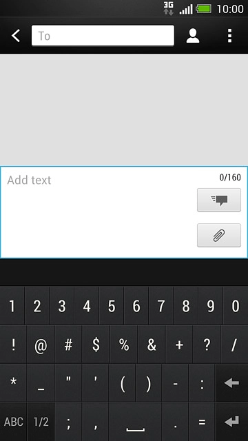 Press the required numbers or the required symbols.