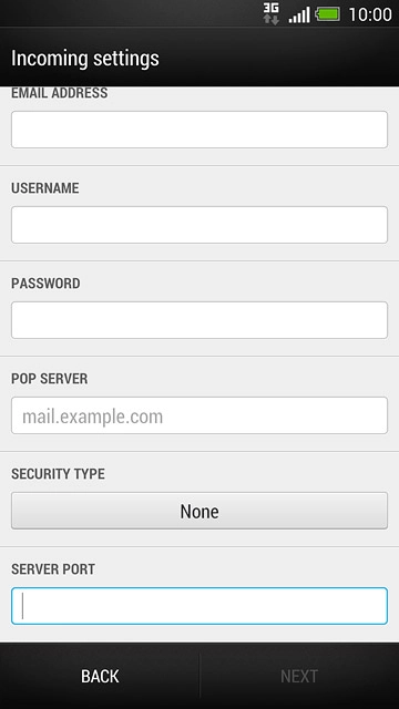 Press the field below 