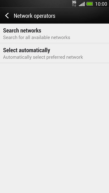 Press Select automatically.