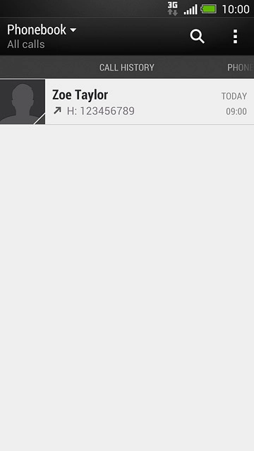 Press the required number.