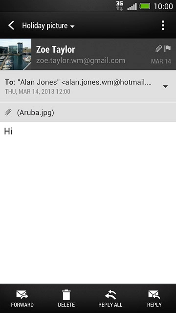 Press FORWARD.Key in the first letters of the required contact.Matching contacts are displayed.