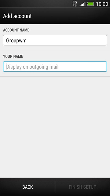 Press the field below 