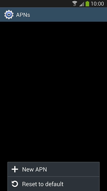 Press New APN.