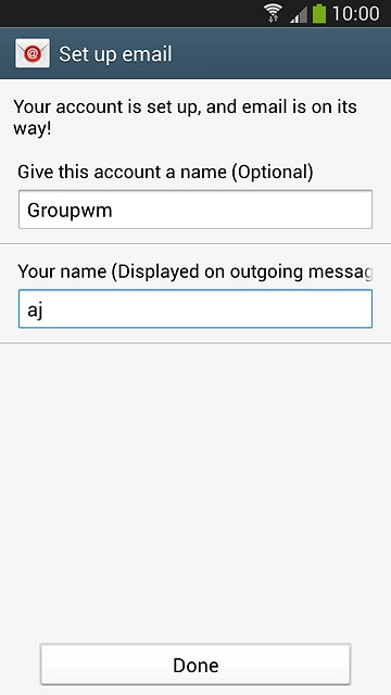Press the field below 