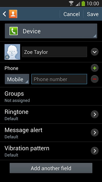 Press Phone number and key in the required phone number.