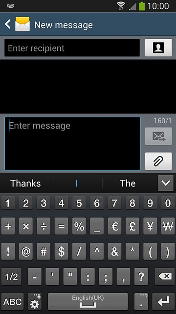 Press 1/2 to see more symbols.