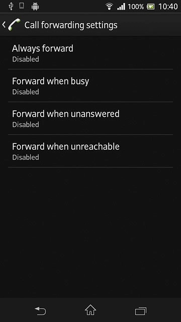 Forward when unanswered