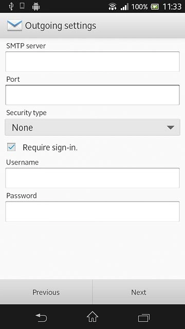 Press the drop down list under 