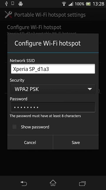 Press the drop down list under 