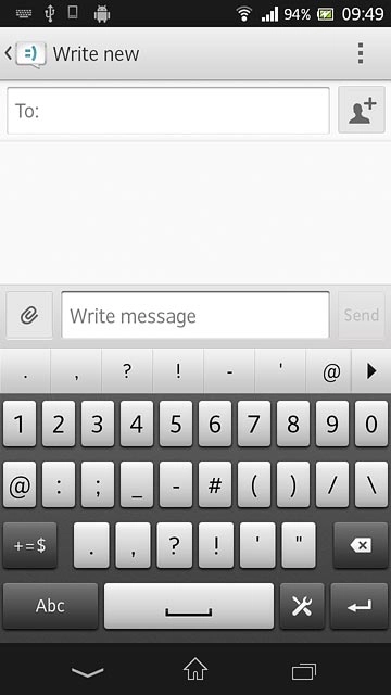 Press +=$ to see more symbols.