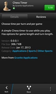 To buy an app:Press the price.Follow the instructions on the display to download and install the app.Slide your finger up the display starting from the bottom edge of your phone to return to standby mode.