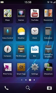Slide your finger left on the display.Press the app you've just downloaded.Follow the instructions on the display to use the app.