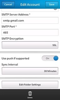 Press Save.Slide your finger up the display starting from the bottom edge of your phone to return to standby mode.