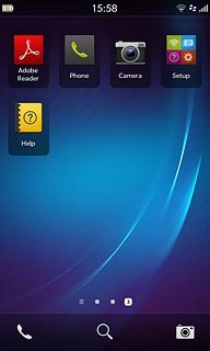 Press the camera icon.