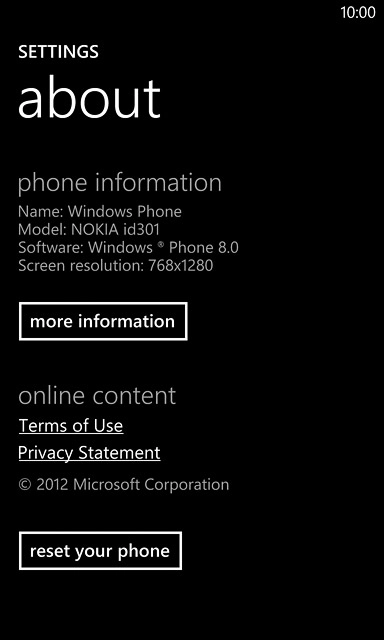 Press reset your phone.
