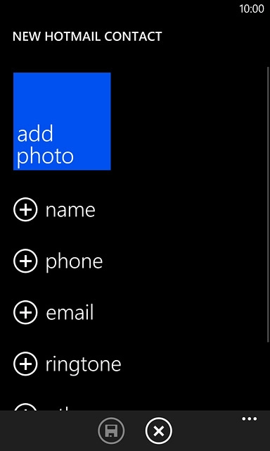 Press name and key in the required first name.