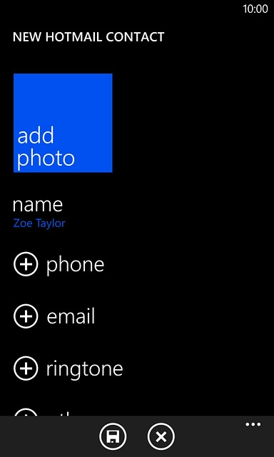 Press phone and key in the required phone number.