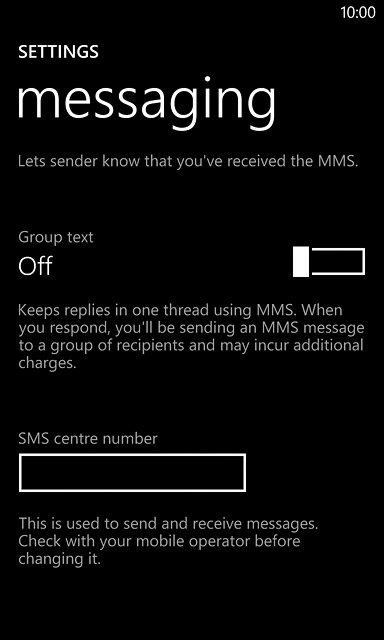 Press the field below 