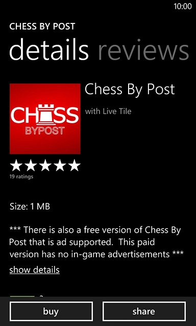 To buy an app:Press buy.