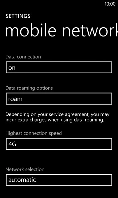 Press the field below 