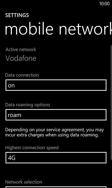 Press the field below 