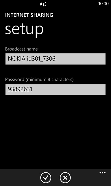 Press the field below 