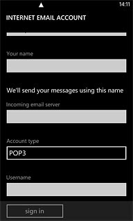 Press the field below 