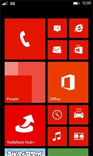 The 3G icon shows that 3G is available. If 3G isn't available, a different network mode is automatically selected.Further information: Select network mode