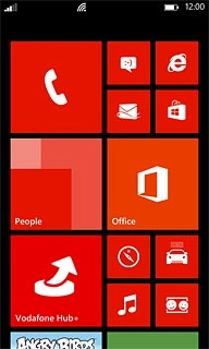 The Wi-Fi icon shows that your phone is connected to a Wi-Fi network.Further information:Connect to Wi-Fi network