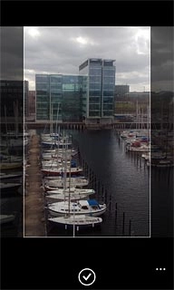 Press the confirm icon.