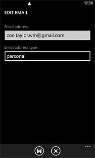 Press the field below 