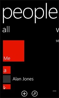 Press the dots in the bottom right corner of the display.