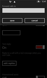 Key in +61414121121 and press save.