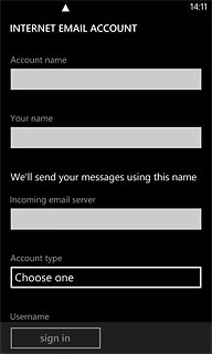 Press the field below 